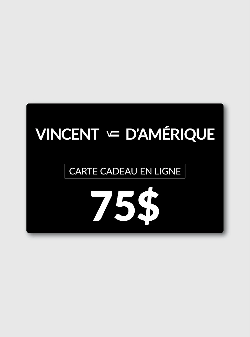 Gift Card 75$