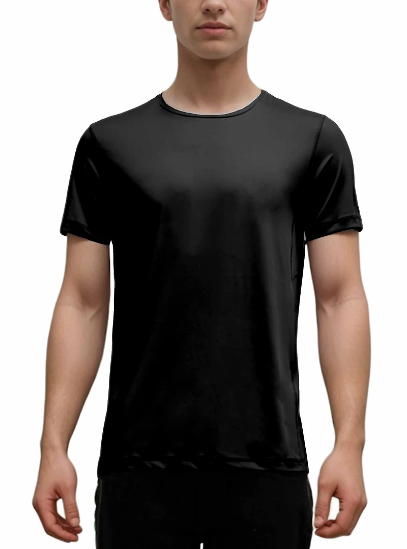 Men's crew neck short sleeve t-shirt