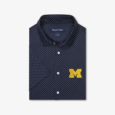 University of Michigan Halyard Short Sleeve