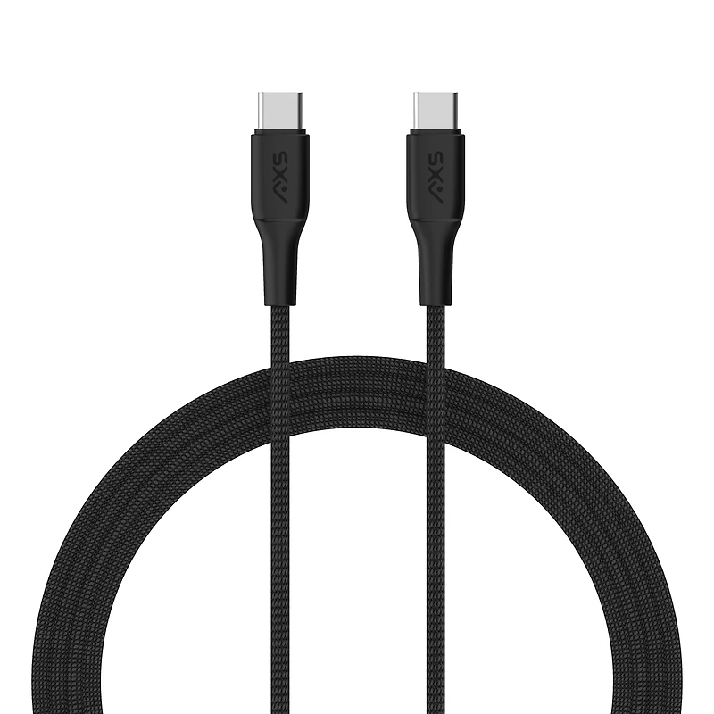 Mobile Klinik Dual-Fast - 8ft Braided Power Bundle Type C / Lightning - (45W)