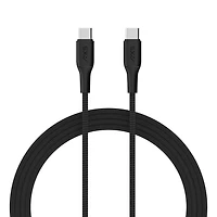 Mobile Klinik Dual-Fast - 8ft Braided Power Bundle Type C / Lightning - (45W)