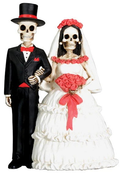 Day of the Dead Wedding Couple