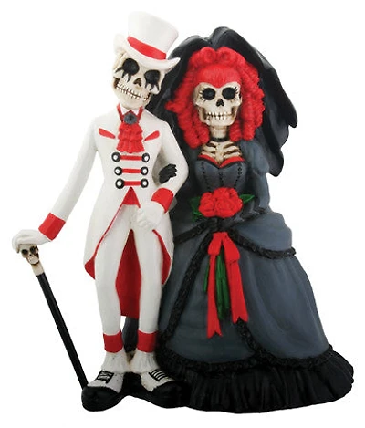 Day of Dead Gothic Wedding Couple