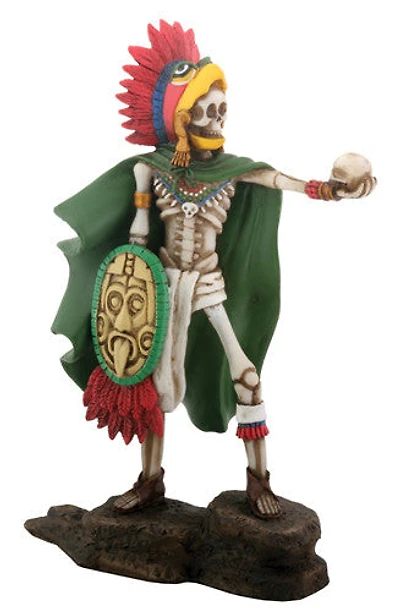Day of the Dead Aztec Eagle Warrior