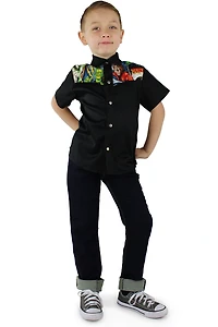 Boy's Hollywood Monsters Western Top