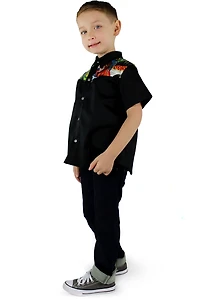 Boy's Hollywood Monsters Western Top