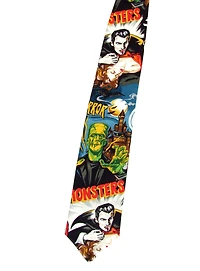 Hollywood Monsters Tie