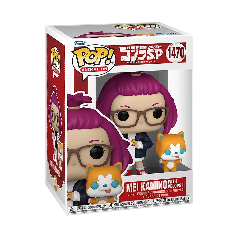 Funko Pop! Godzilla: Singular Point - Mei Kamino with Pelops II #1470