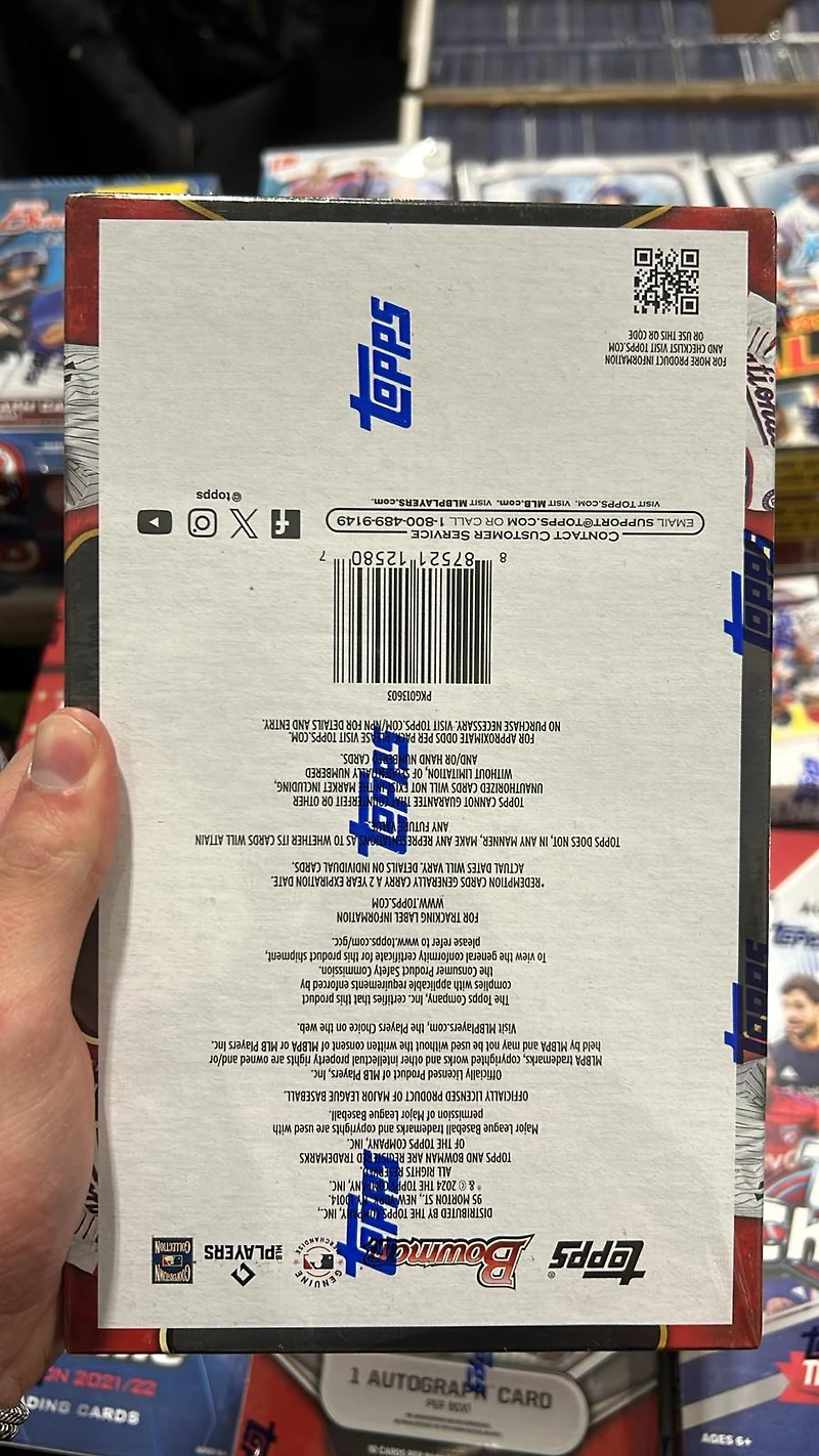 Bowman 2024 Baseball Hobby Box