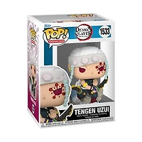 Funko Pop! Anime: Demon Slayer - Tengen Uzui #1533 / Daki #1534 Aoi Kanzaki #1535 Tanjiro Kamado ##1530 Zenitsu Agatsuma #1531 Inosuke Hashibara #1532