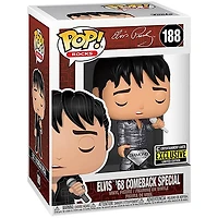 Funko POP! ROCKS: ELVIS '68 COMEBACK SPECIAL [EE EXCLUSIVE] [DIAMOND COLLECTION]