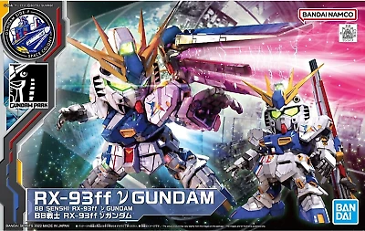 Premium Bandai BB Senshi RX-93ff Nu Gundam Gundam Base Side-F Limited Model Kit