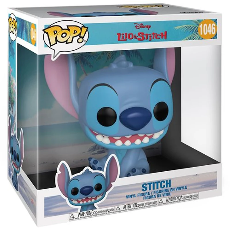 Funko Pop! Disney: Lilo & Stitch - Jumbo 10" Stitch (Seated) #1046