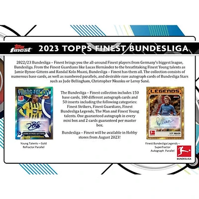 2023 TOPPS BUNDESLIGA FINEST SOCCER Factory SEALED box