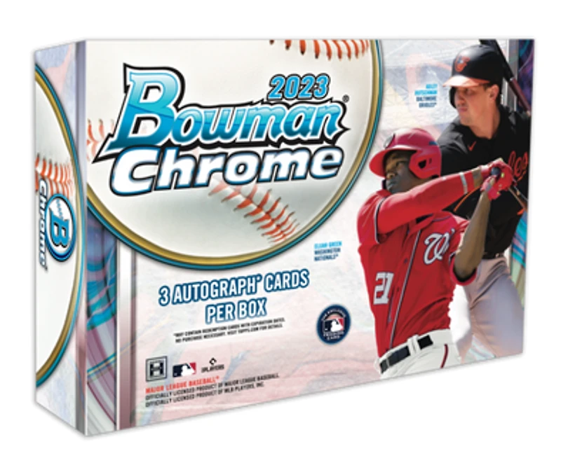 2023 MLB TOPPS BOWMAN CHROME AUTOGRAPH HTA Factory SEALED box