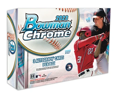 2023 MLB TOPPS BOWMAN CHROME AUTOGRAPH HTA Factory SEALED box