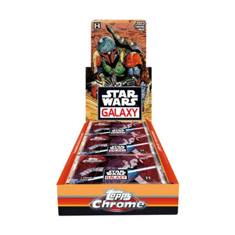 2023 STAR WARS GALAXY CHROME Factory SEALED box
