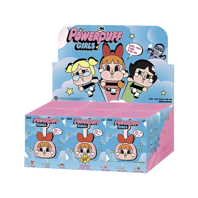 Popmart: Crybaby x Powerpuff Girls - Vinyl Face Plush Blind Box
