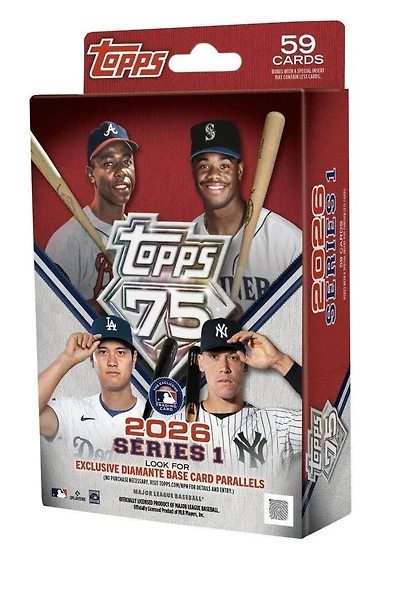 Topps: 75th - MLB (Baseball) 2026 Series 1 Hanger Box