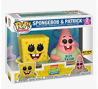 Funko Pop! ANIMATION SPONEGEBOB & PATRICK 2 PACK [HOT TOPIC EXCLUSIVE]