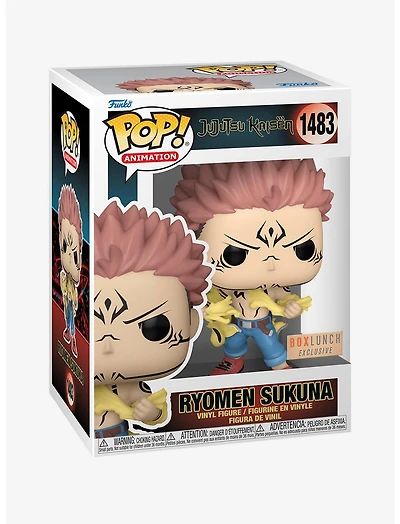 Funko Pop! Anime: Jujutsu Kaisen - Ryomen Sukuna #1483 [BoxLunch Exclusive]