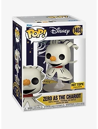 Funko The Nightmare Before Christmas Pop! Zero As The Chariot #1403 (Hot Topic Excl.) *PREORDER*