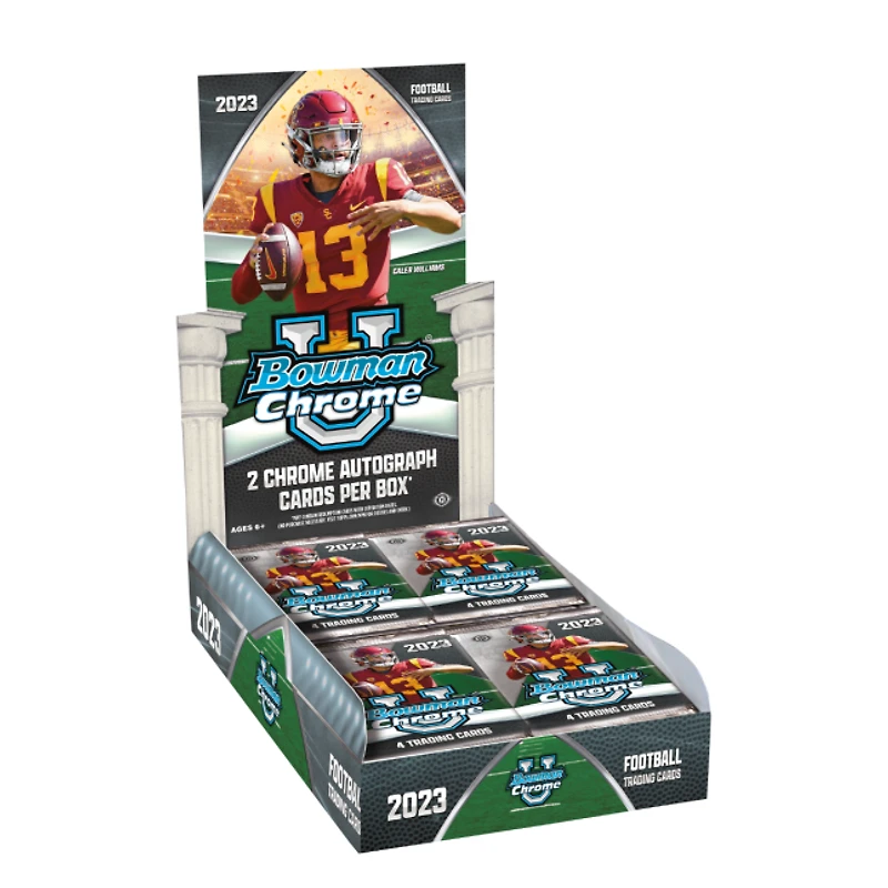 2023 Bowman University Chrome Football - Hobby Box PRESELL PREORDER OCT 11, 2023