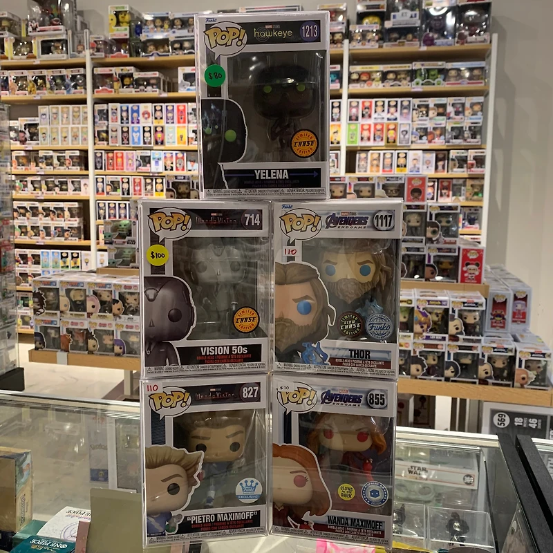 EM MARVEL/DC WEB ONLY LOT: BATMAN / FLASH SUPERMAN THE JOKER AVENGERS WANDAVISION SPIDERMAN **WEB ONLY**