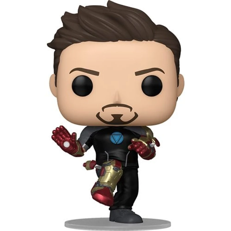 Funko Pop! MARVEL Iron Man 3 Tony Stark GLOW #1416 [EE Exclusive]