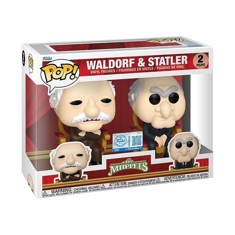 Funko Pop! Television: The Muppets - Waldorf & Statler 2-Pack *PREORDER*