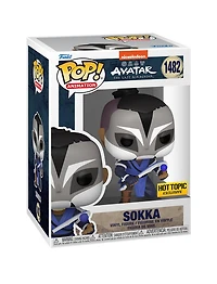 FUNKO POP! Anime Avatar: The Last Airbender Pop! Sokka with Mask #1482 [FUNKO SHOP EXCLUSIVE] *PREORDER*