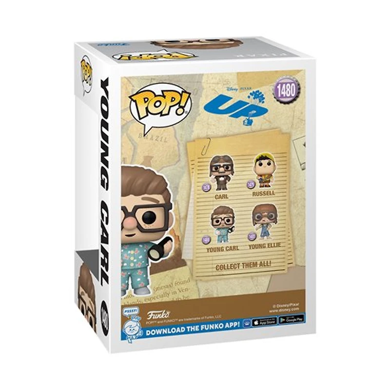 Funko POP! Disney Pixar: Up - Young Carl with Flashlight #1480