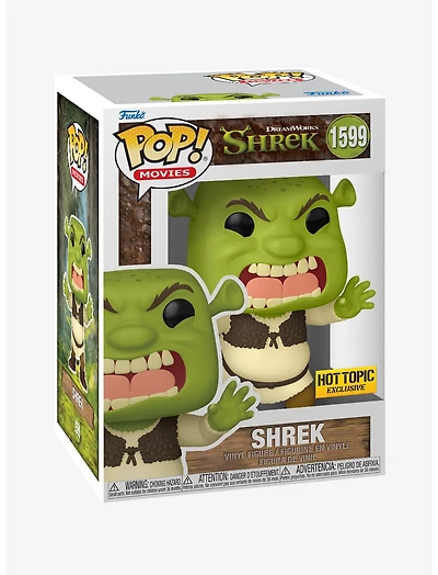Funko Pop! SHREK SCREAMING/GROWLY FACE #1599 [HOT TOPIC Exclusive] *PREORDER*
