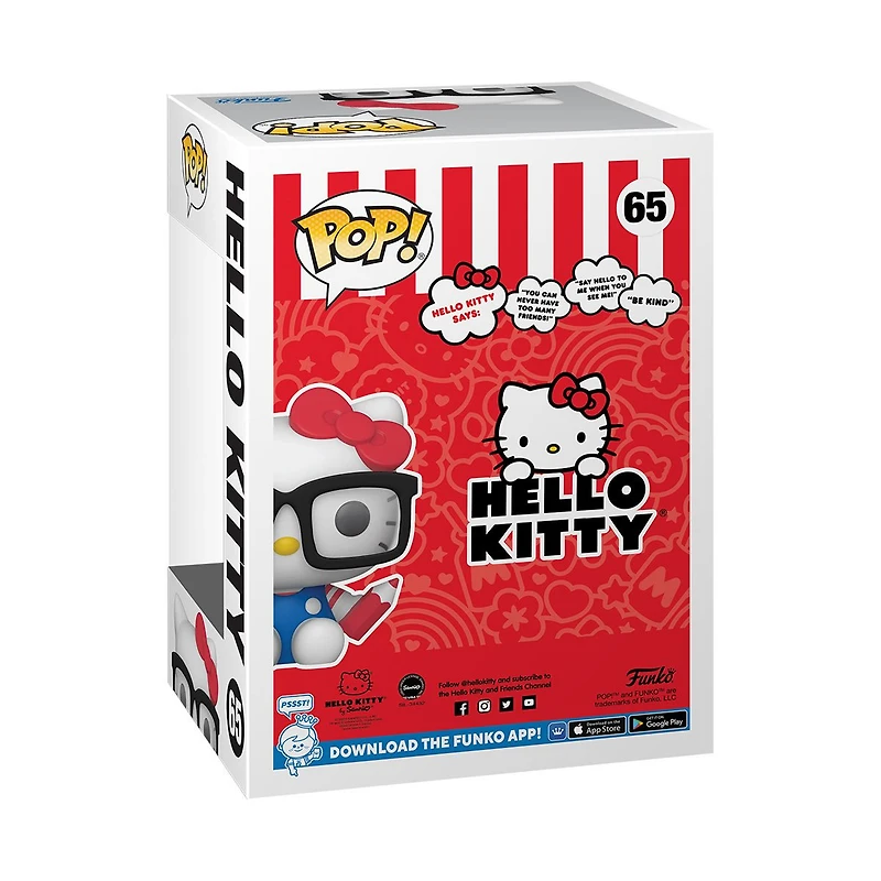 Funko Pop! HELLO KITTY with GLASSES #65
