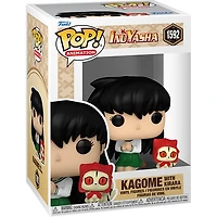 Funko Pop! Anime: Inuyasha - Eating Noodles / Kagome with Kirara Kagura Koga Miroku [PX Previews Exclusive]