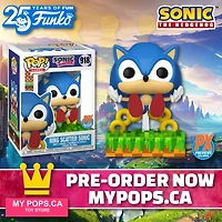 Funko Pop! Sonic the Hedgehog - Ring Scatter Sonic #918 [PX Previews Exclusive]