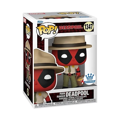 Funko Pop! Marvel - Park Ranger Deadpool (with Picnic Basket) #1347 [Funko Shop Exclusive]