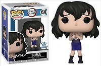 Funko Pop! Anime: Demon Slayer - Tengen Uzui #1533 / Daki #1534 Aoi Kanzaki #1535 Tanjiro Kamado ##1530 Zenitsu Agatsuma #1531 Inosuke Hashibara #1532