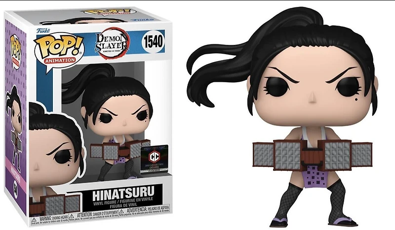 Funko Pop! Anime: Demon Slayer - Tengen Uzui #1533 / Daki #1534 Aoi Kanzaki #1535 Tanjiro Kamado ##1530 Zenitsu Agatsuma #1531 Inosuke Hashibara #1532