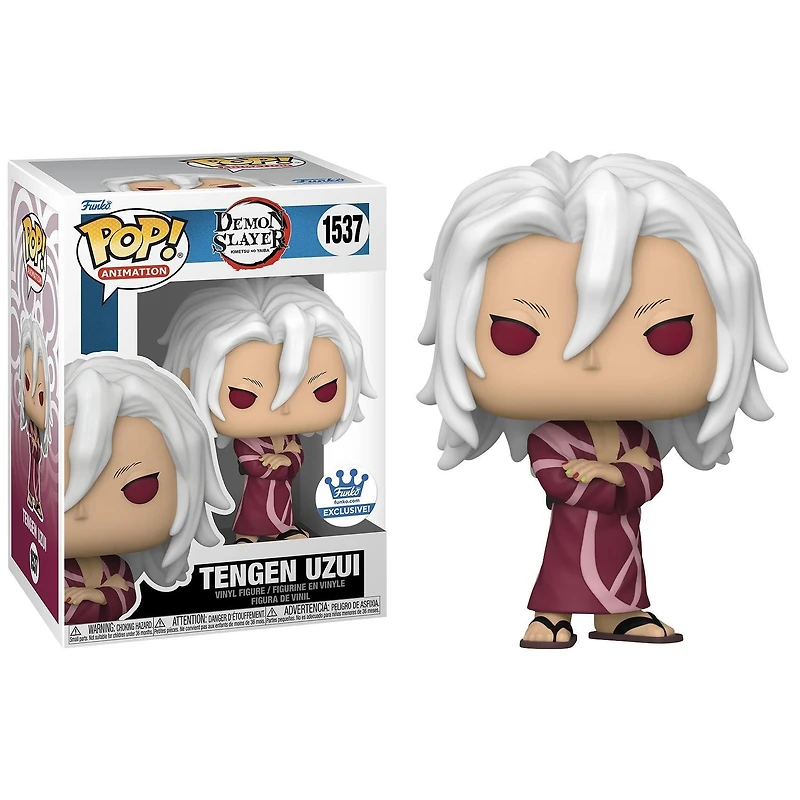 Funko Pop! Anime: Demon Slayer - Tengen Uzui #1533 / Daki #1534 Aoi Kanzaki #1535 Tanjiro Kamado ##1530 Zenitsu Agatsuma #1531 Inosuke Hashibara #1532