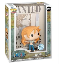 Funko Pop! Anime: One Piece - Nami (Wanted Poster) #1777 [Special Edition]