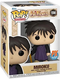 Funko Pop! Anime: Inuyasha - Eating Noodles / Kagome with Kirara Kagura Koga Miroku [PX Previews Exclusive]