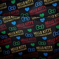 LOUNGEFLY SANRIO HELLO KITTY 50TH ANNIVERSARY NYLON MINI-BACKPACK
