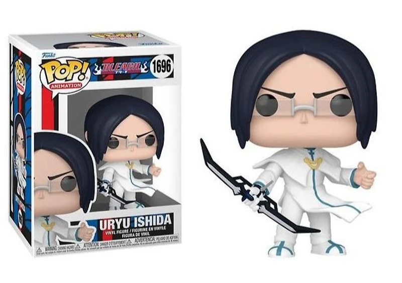 Funko Pop! Anime: Bleach - Uryu Ishida / Byakuya Kuchiki Sosuke Aizen Kenpachi Zaraki Kon