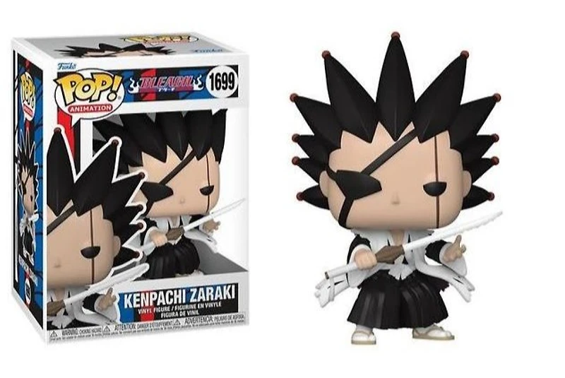Funko Pop! Anime: Bleach - Uryu Ishida / Byakuya Kuchiki Sosuke Aizen Kenpachi Zaraki Kon