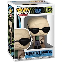 Funko Pop! DC: Doom Patrol - Robotman / Negative Man Mr. Nobody [GITD]