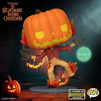 Funko Pop! Disney: Nightmare Before Christmas (30th Anniversary) - Pumpkin King (Scented) #1357 [Entertainment Earth Exclusive]