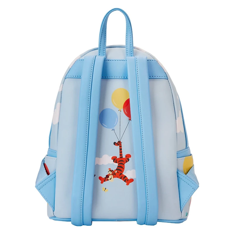 LOUNGEFLY DISNEY WINNIE THE POOH BALLOONS EEYORE WINNIE POOH Mini-Backpack