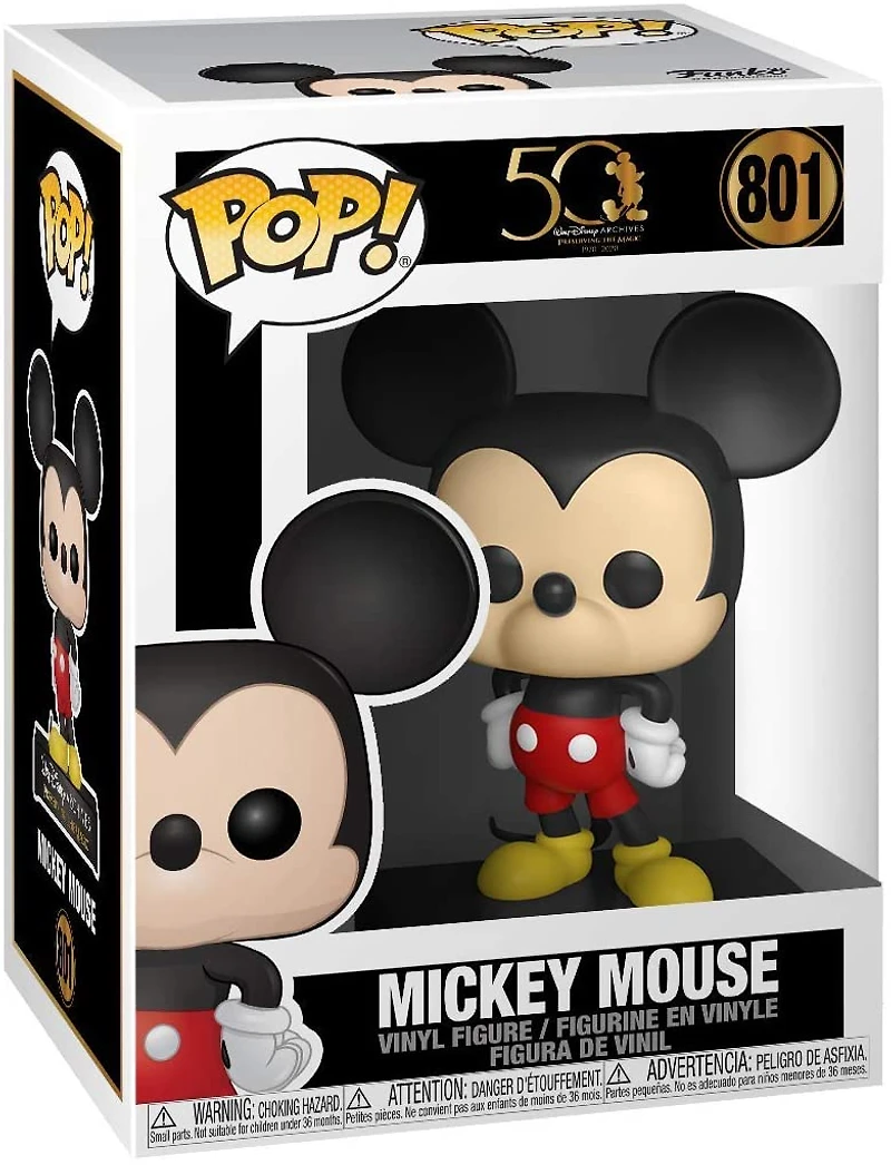 Funko Pop! Disney Archives: MICKEY MOUSE #801