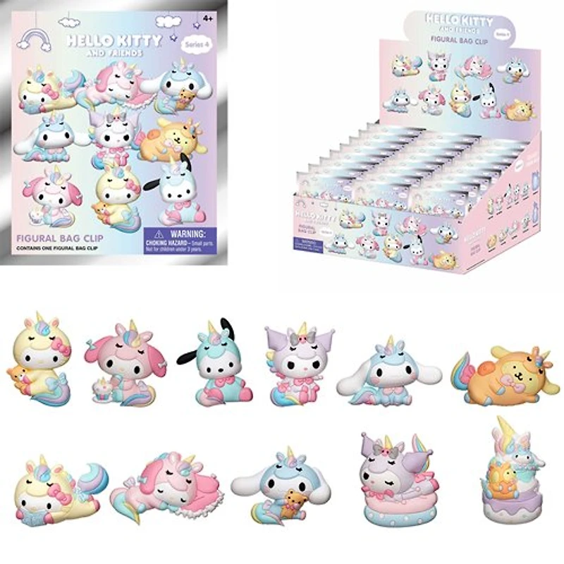 Sanrio Hello Kitty x Friends 3D Foam Bag Clip